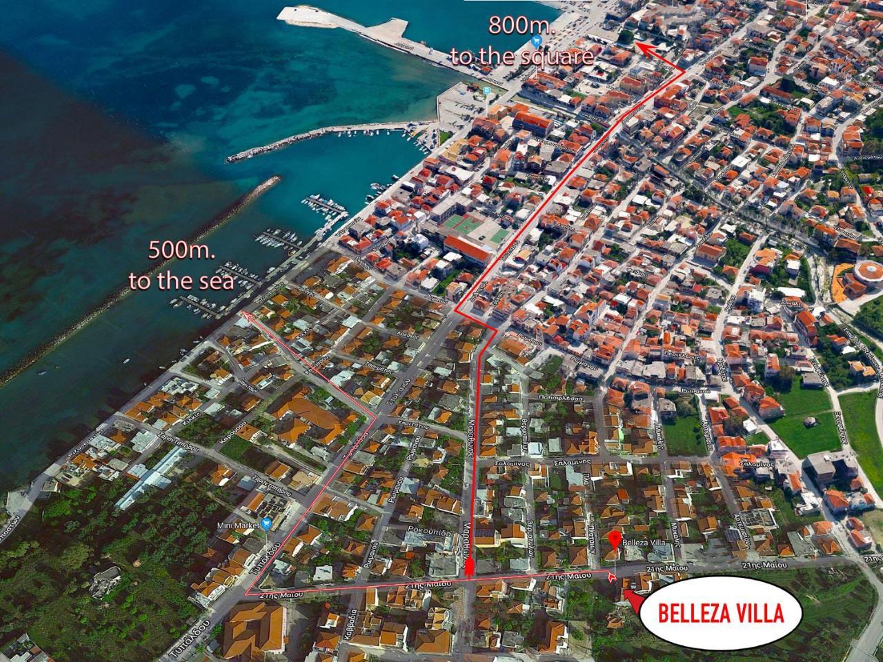 Belleza Villa Lixouri Bagian luar foto